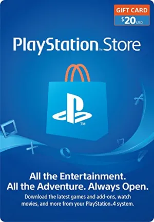 $20 PlayStation Store Gift Card [Digital Code]