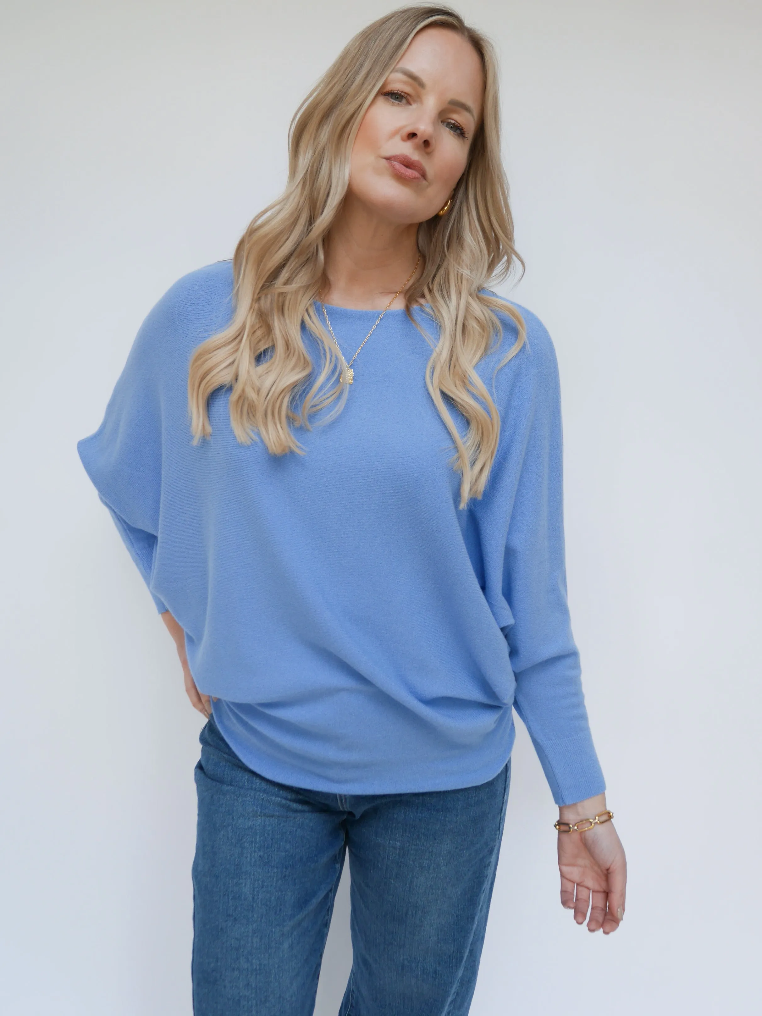 Anna Knit French Blue