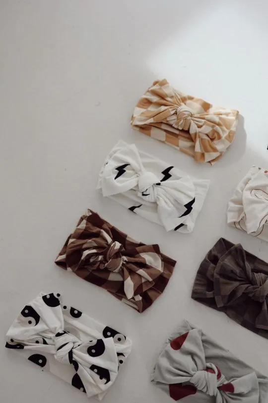 Bamboo Head Wrap | Desert Clay ff Smile