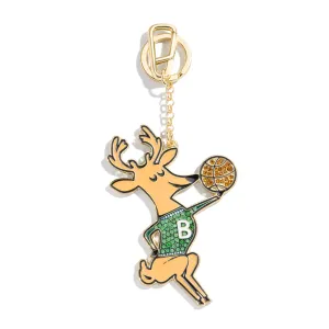 BaubleBar HWC '68 Milwaukee Bucks Keychain
