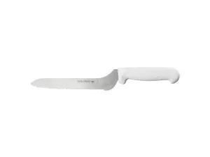 BergHOFF Ergonomic 9" Stainless Steel Scalloped Offset Bread Knife