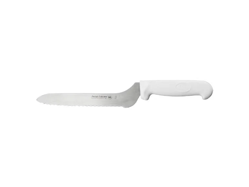 BergHOFF Ergonomic 9" Stainless Steel Scalloped Offset Bread Knife