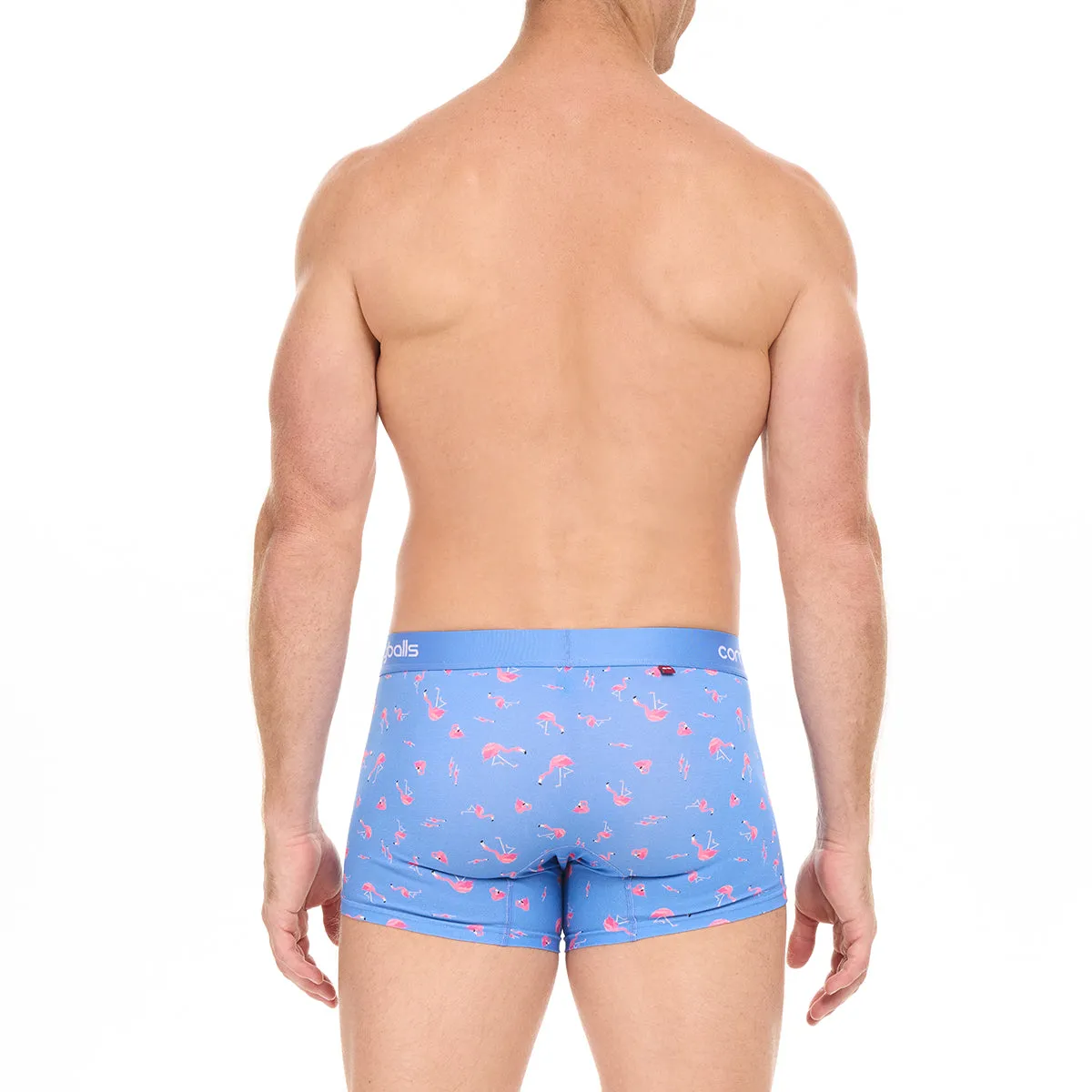 Blue Flamingo Cotton