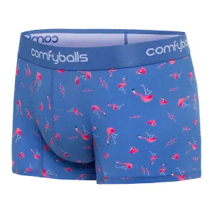 Blue Flamingo Cotton