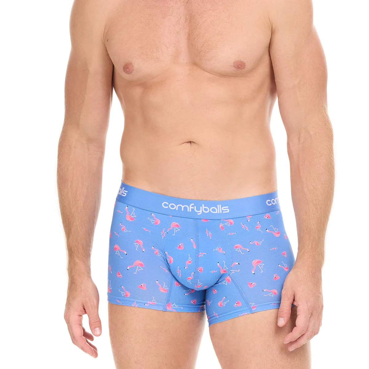 Blue Flamingo Cotton