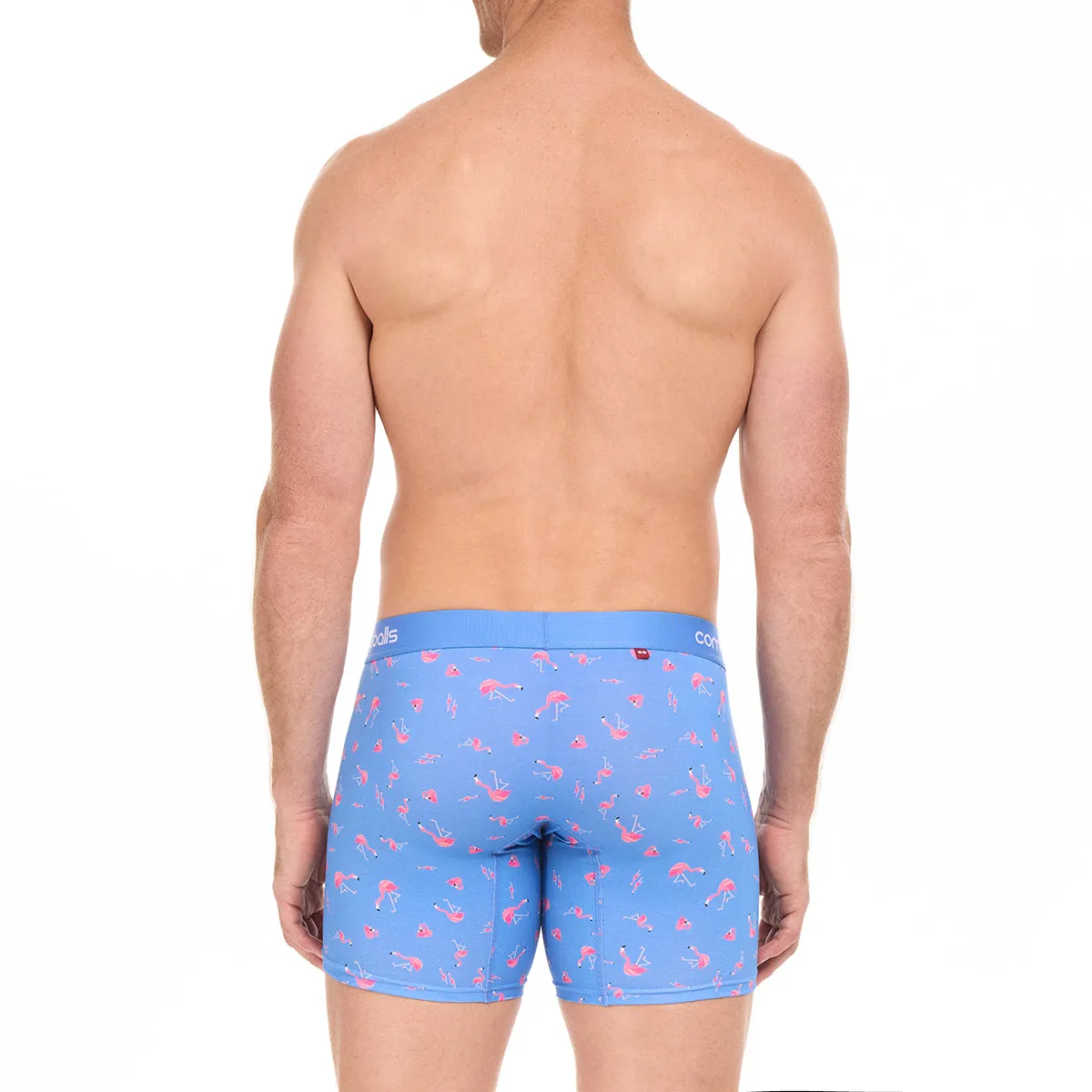 Blue Flamingo Cotton