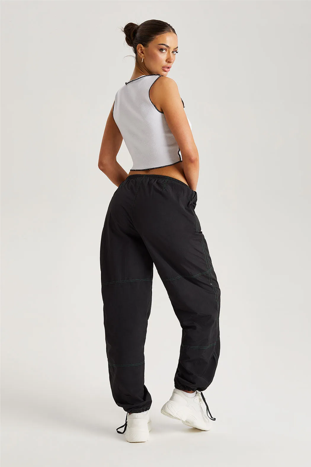 Contrast Stitch Trouser