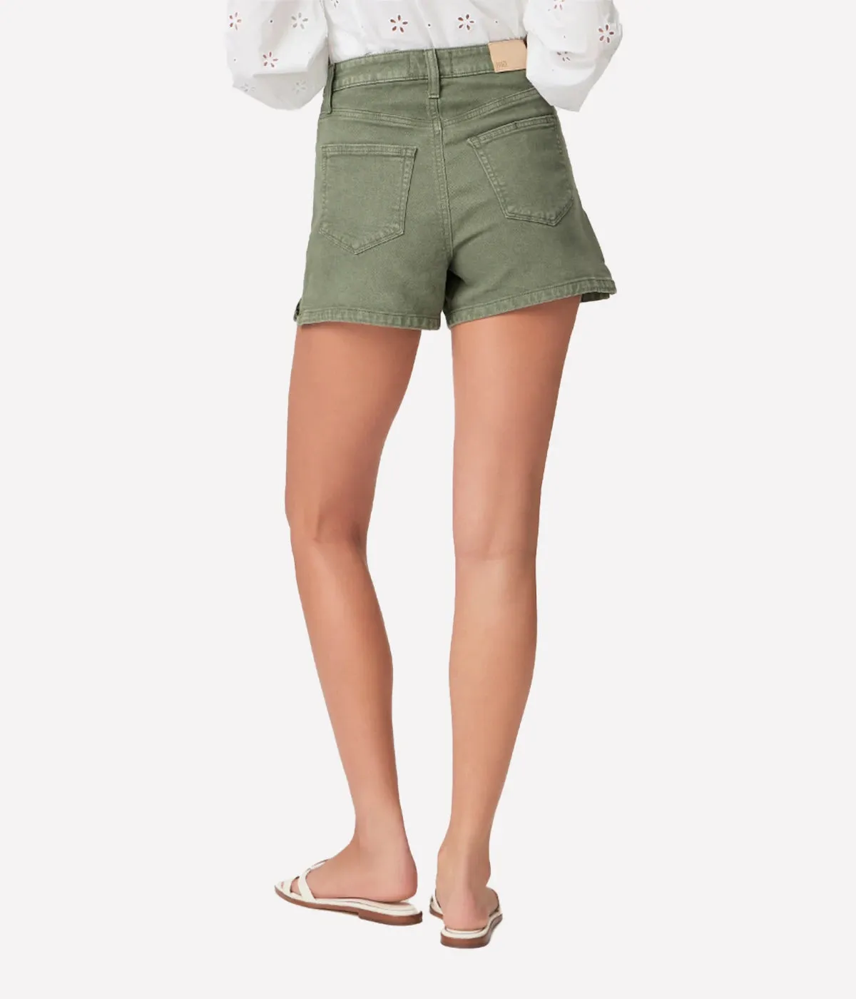 Dani Denim Short in Vintage Ivy Green