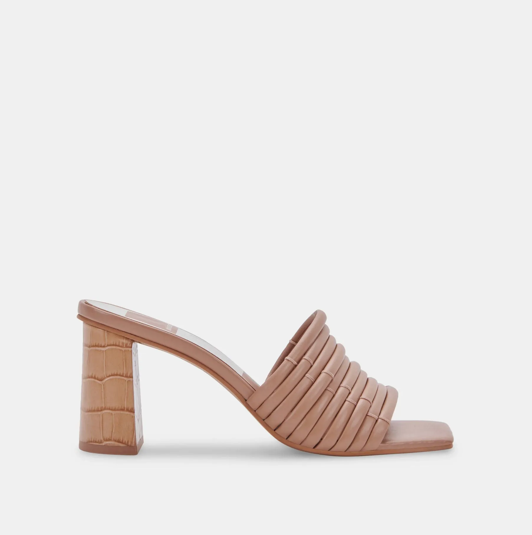 Dolce Vita Priana Multi Strap Heel in Cafe