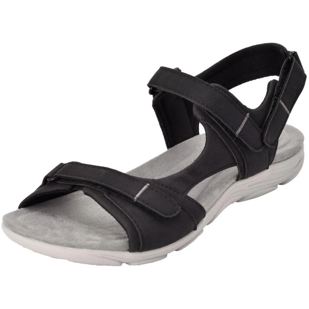 Easy Spirit Womens Lake 3 Strappy Sport Sandals