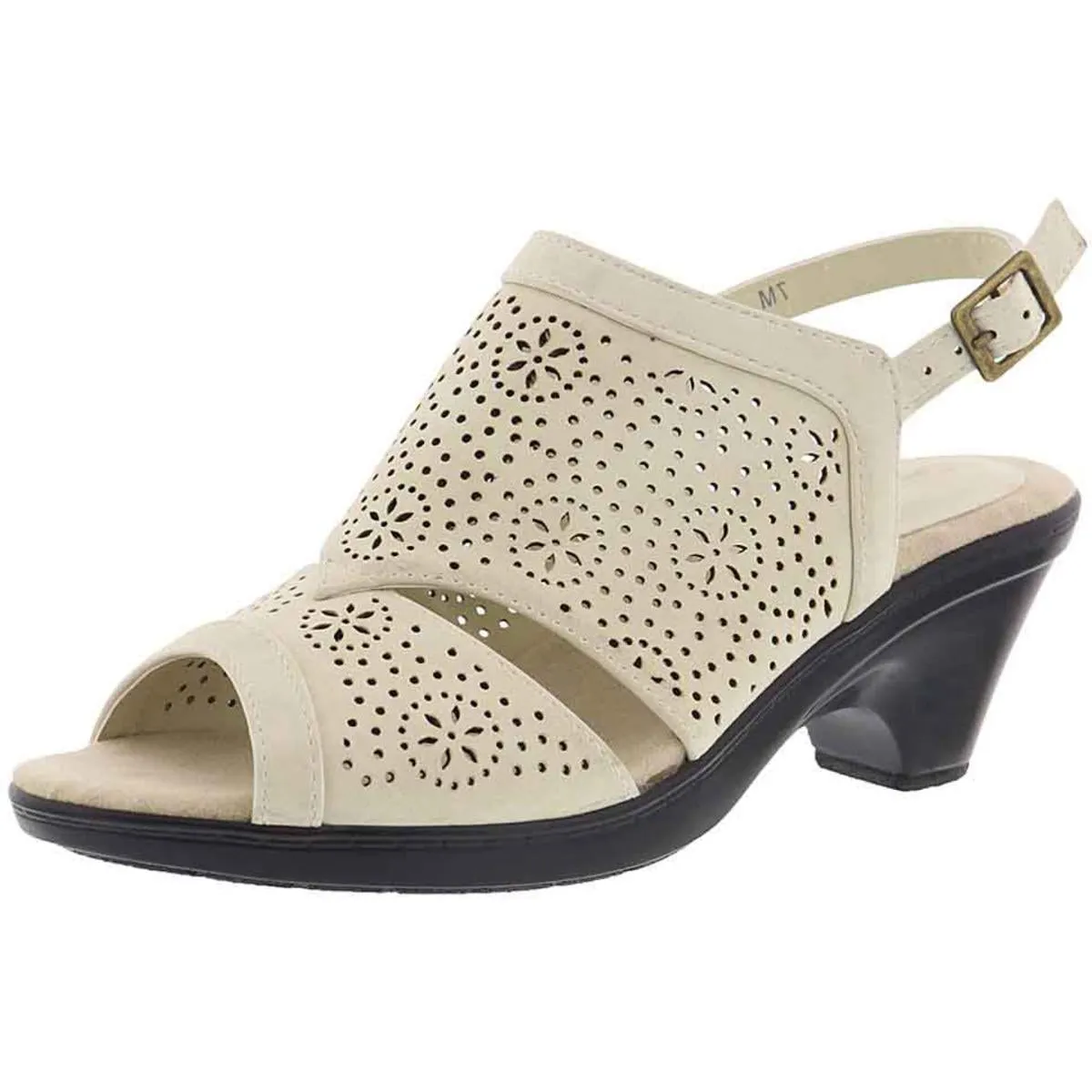 Easy Street Womens Linda Faux Leather Dressy Slingback Sandals