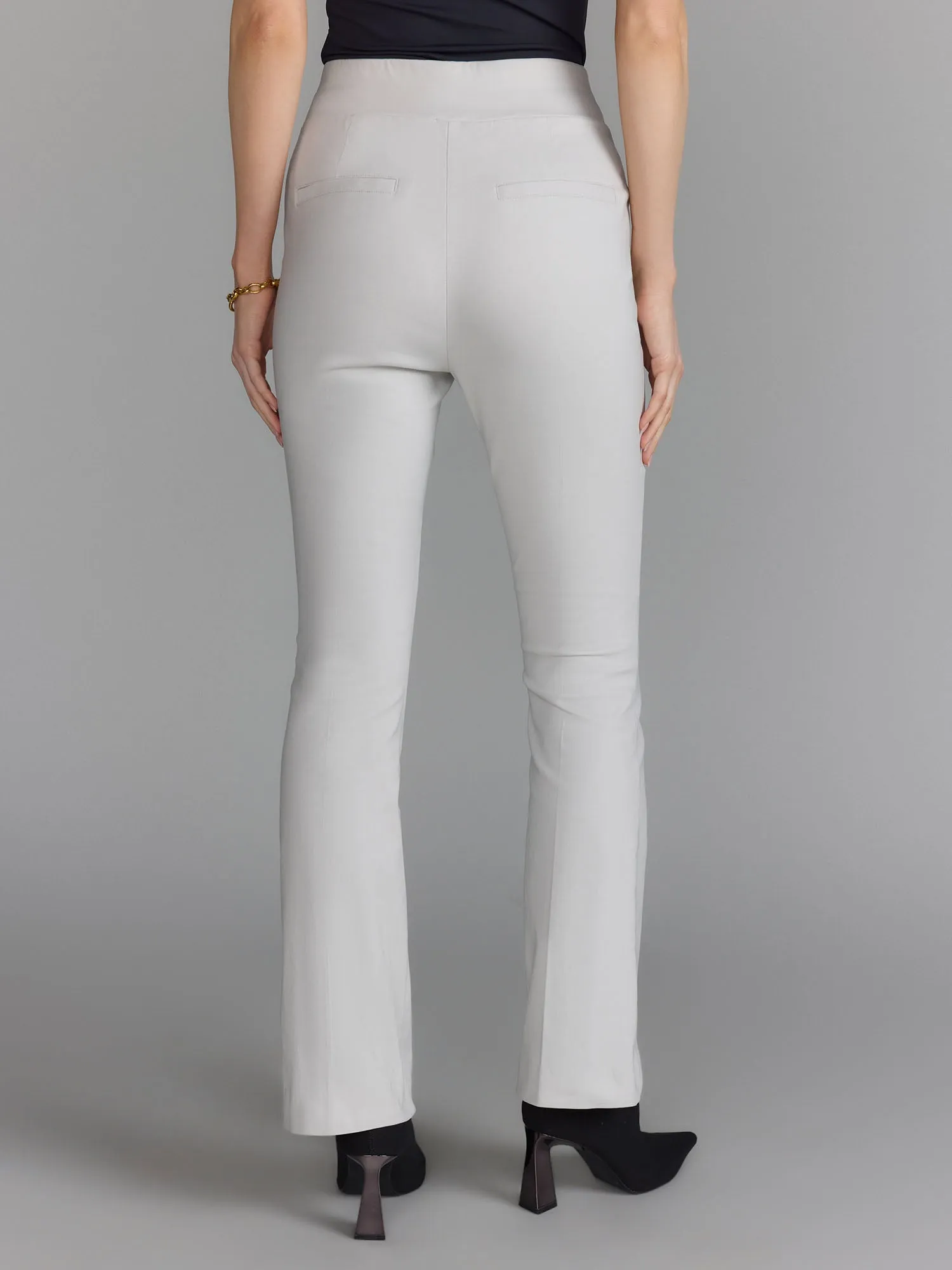 Essential High Rise Slim Straight Leg Pants