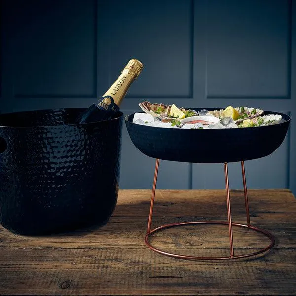 GenWare Copper Anti-Slip Round Buffet Riser 18cm