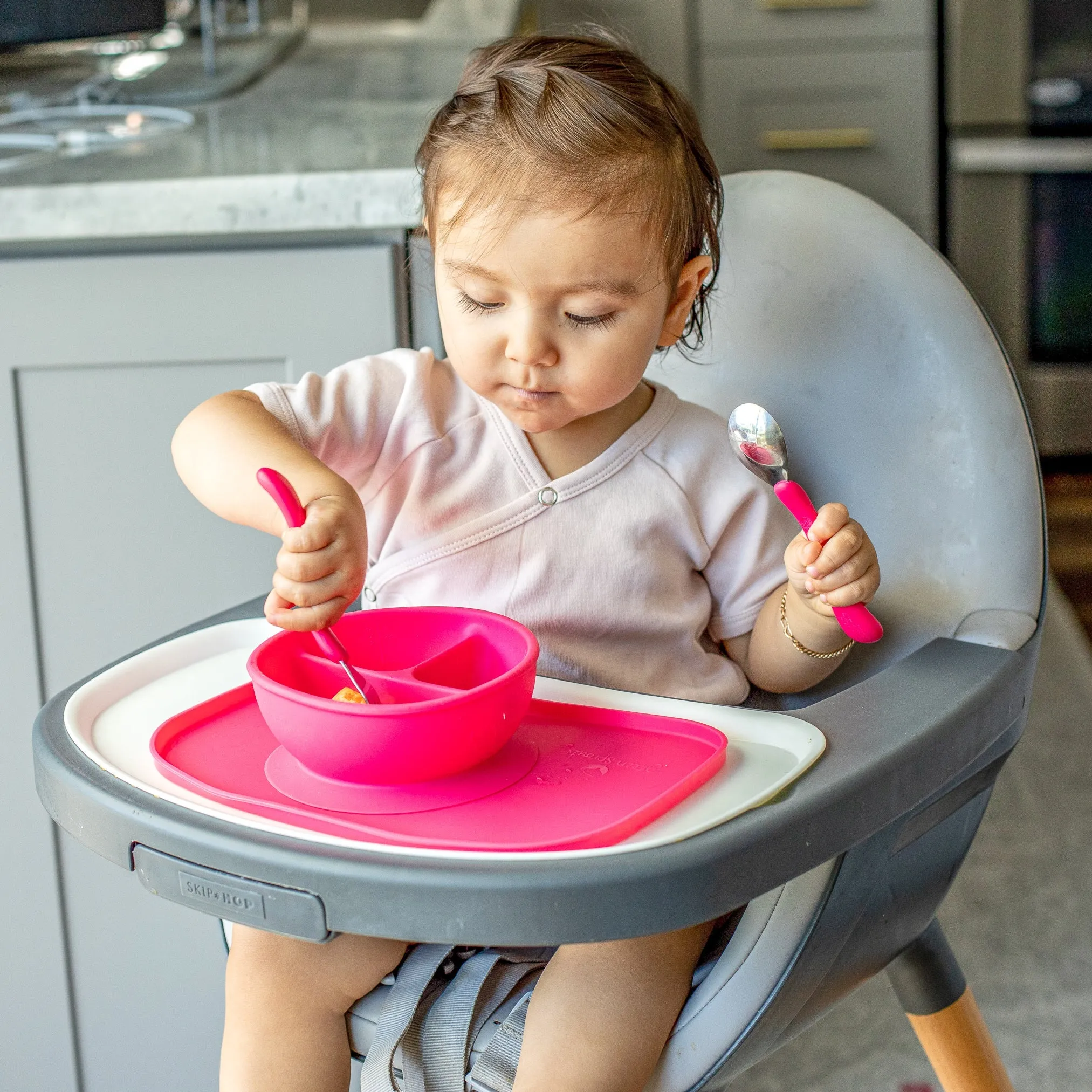 Green Sprouts | Mini Platemat - Silicone