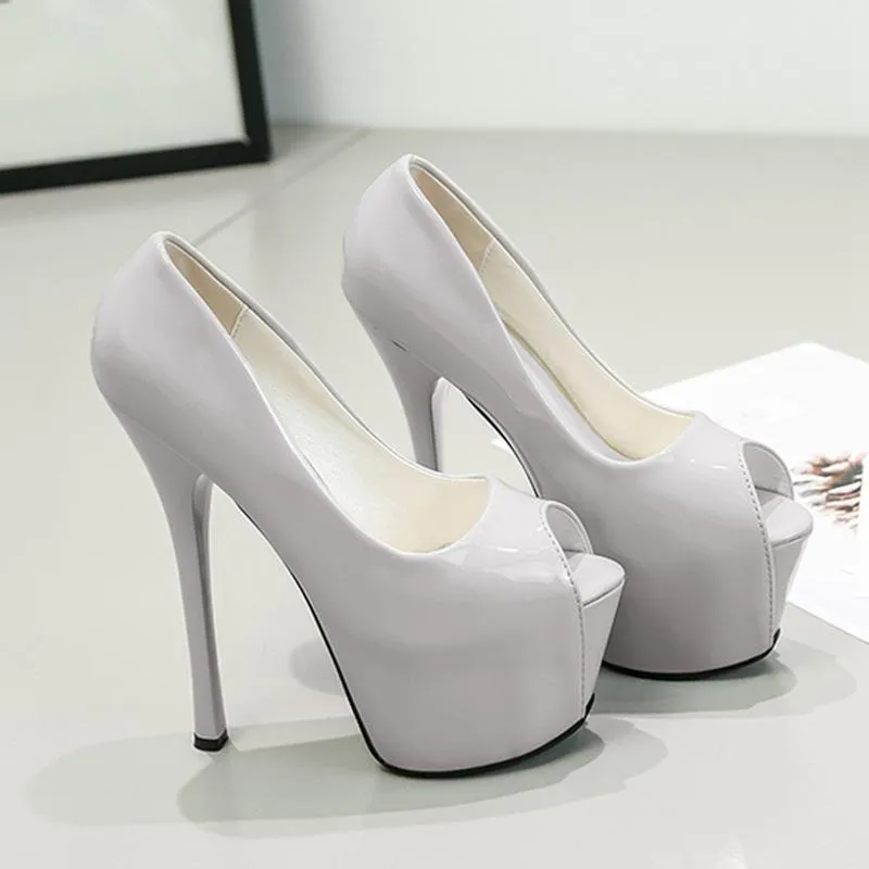 Hot Pink Heels Super High Heels  Women's Shoes