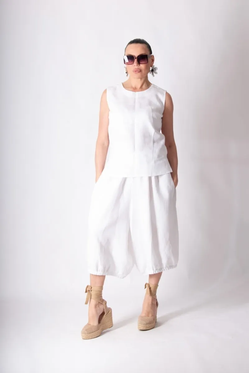 Linen Wide Pants NATAL