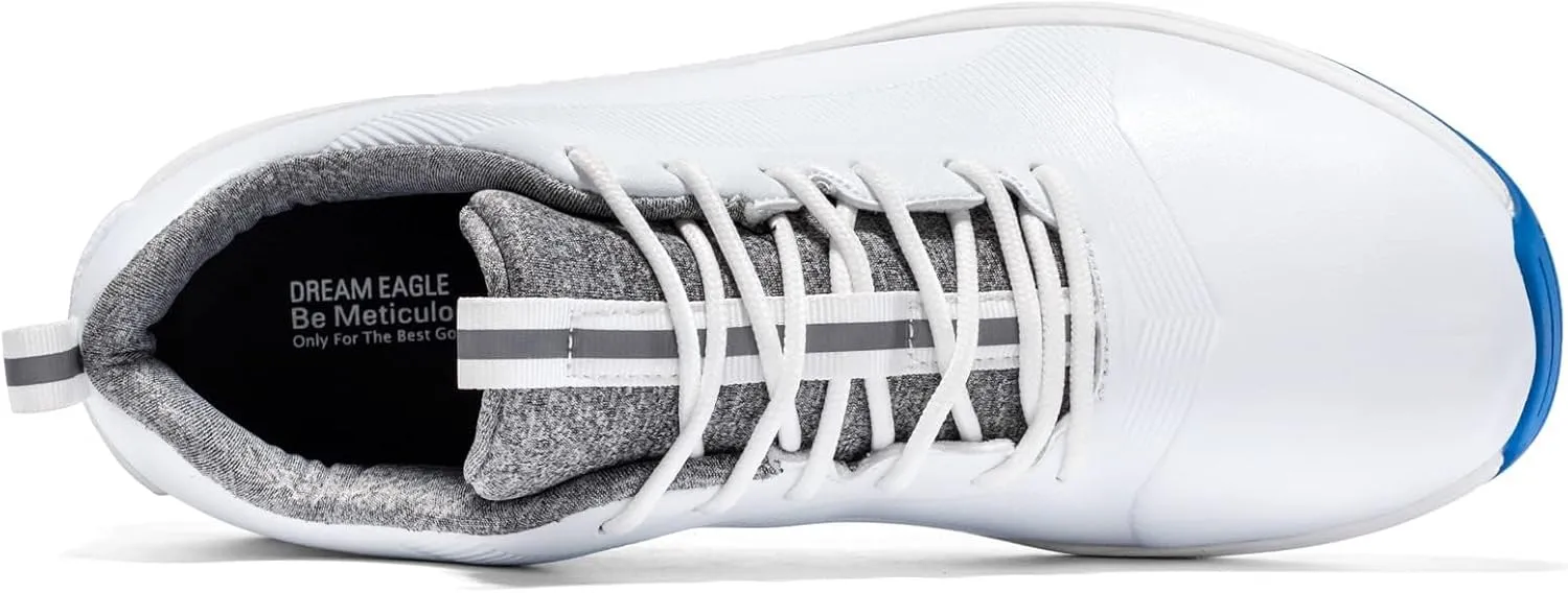 Men's Golfing Shoes Comfortable Cushioning Walking Sneaker Non-Slip Breathable Athletic Workout Golf Footwears