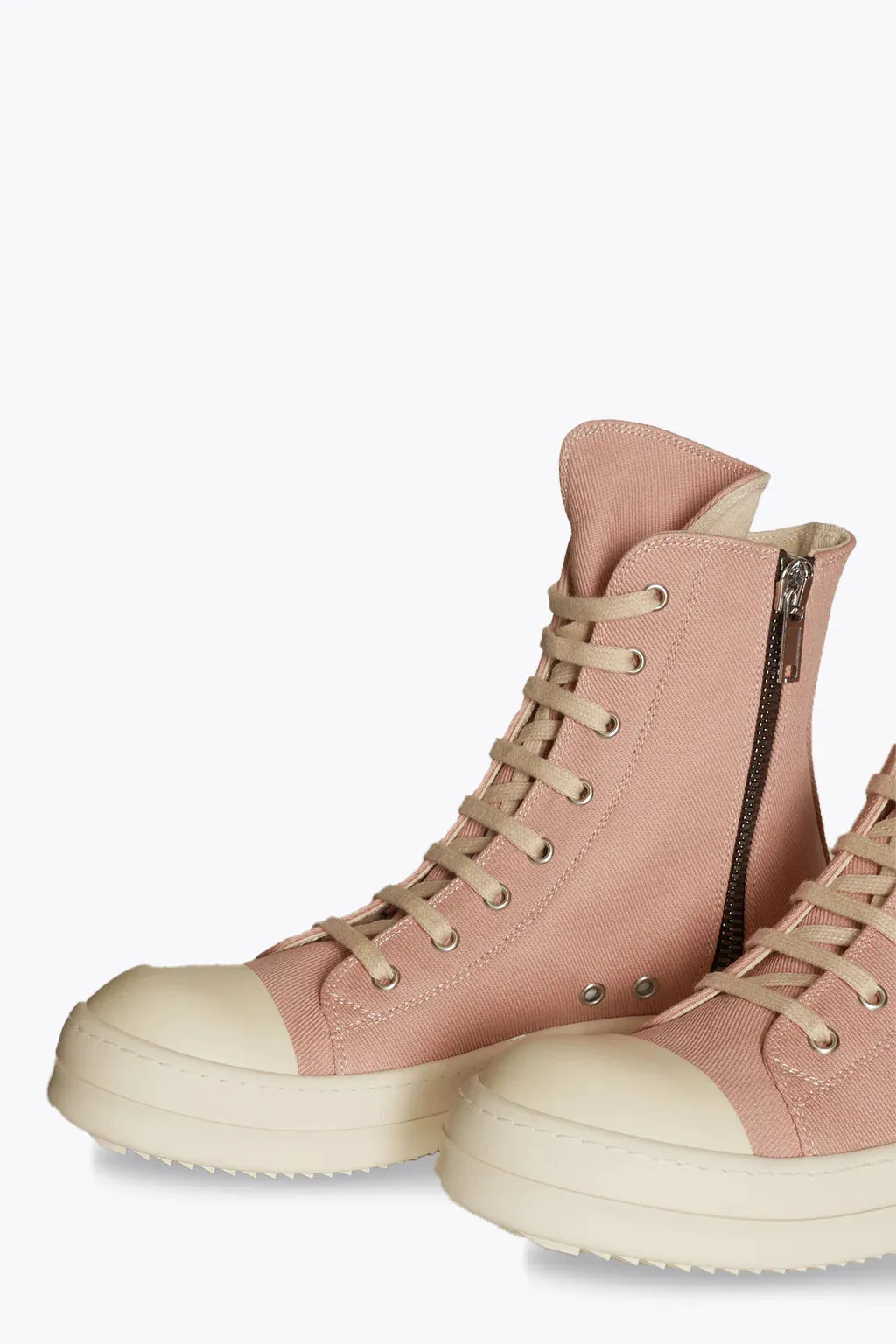 Rick Owens drkshdw High-Top Pink Ramones Sneakers
