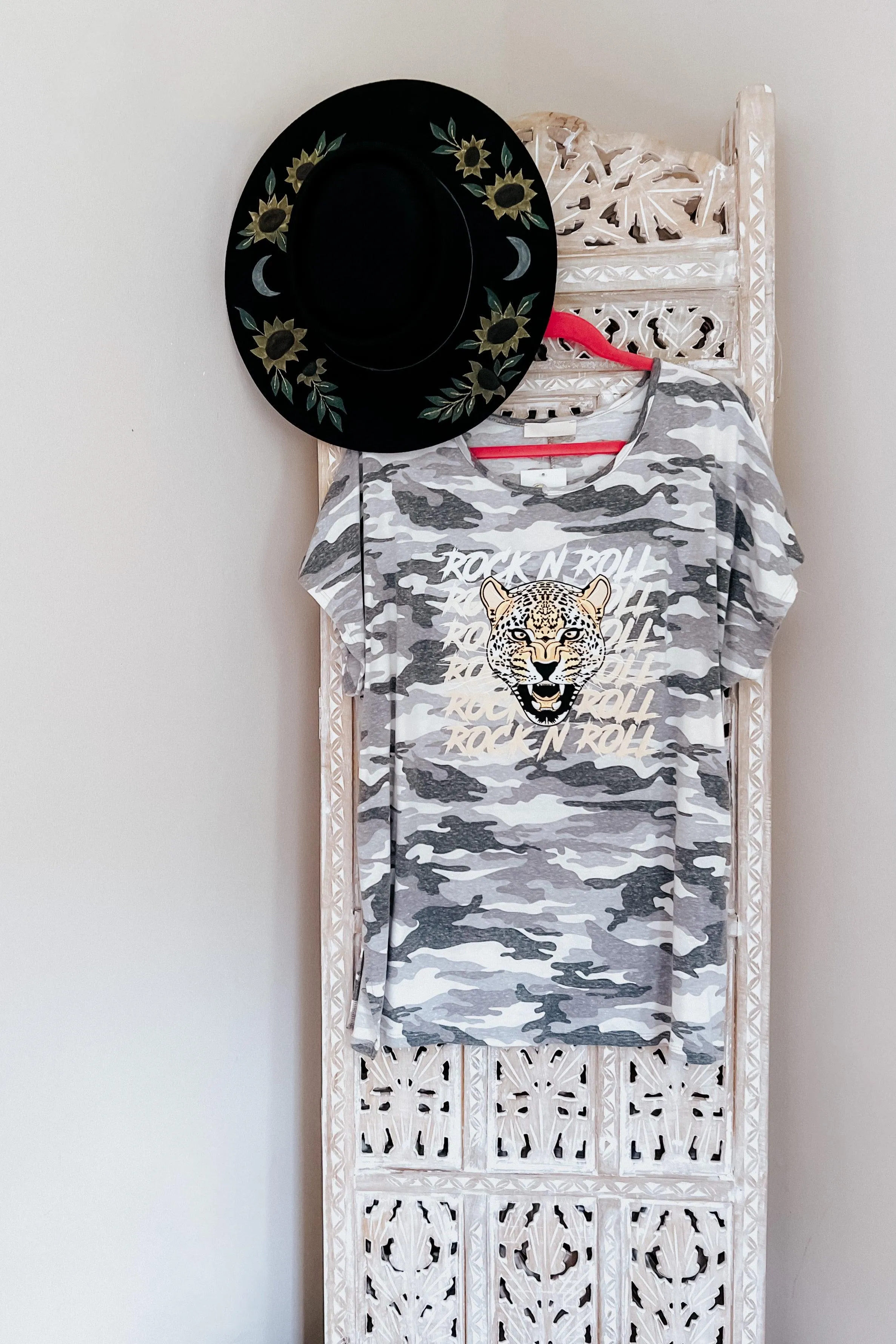 Rock N Roll Leopard Tee