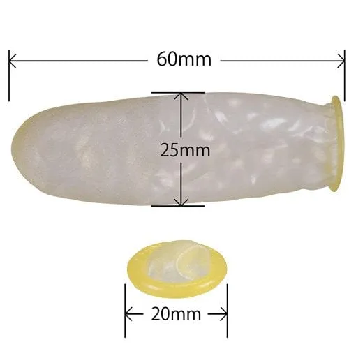 SSI Japan - Finger Sack Dome 10 pieces (Clear)