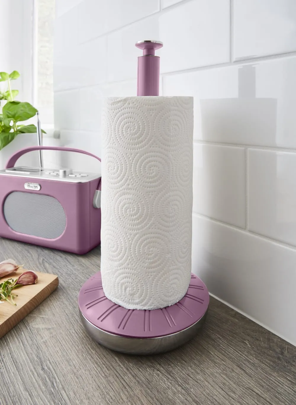 Swan Retro Towel Pole and Mug Tree