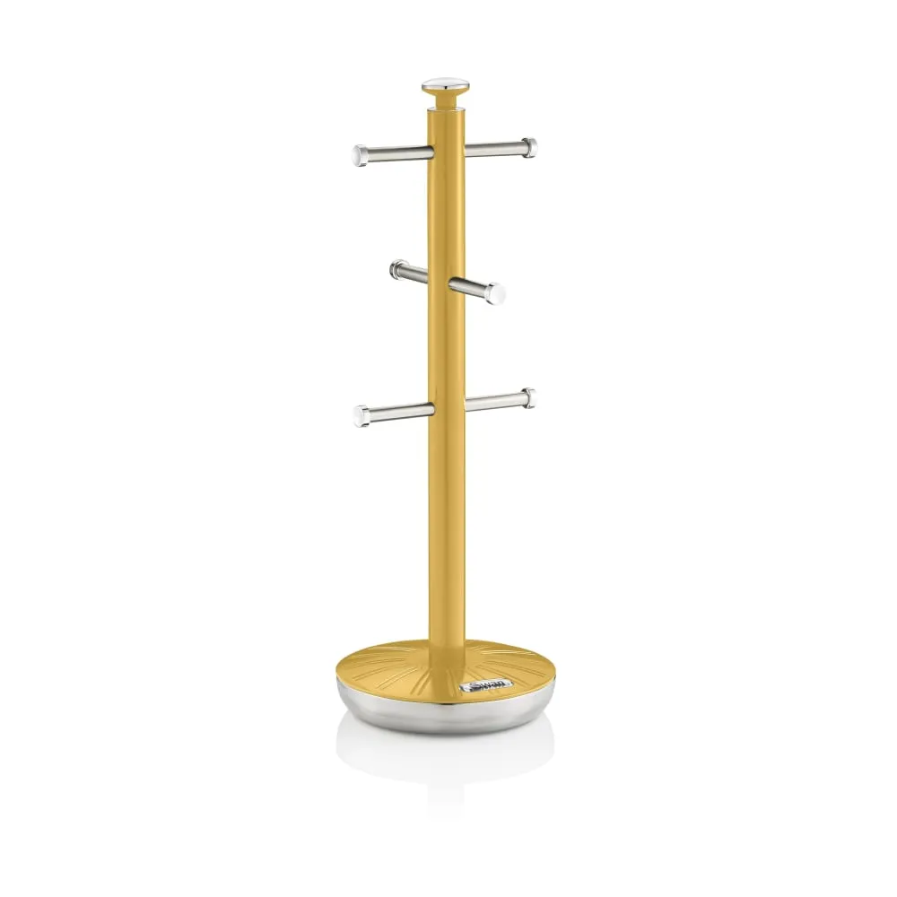 Swan Retro Towel Pole and Mug Tree