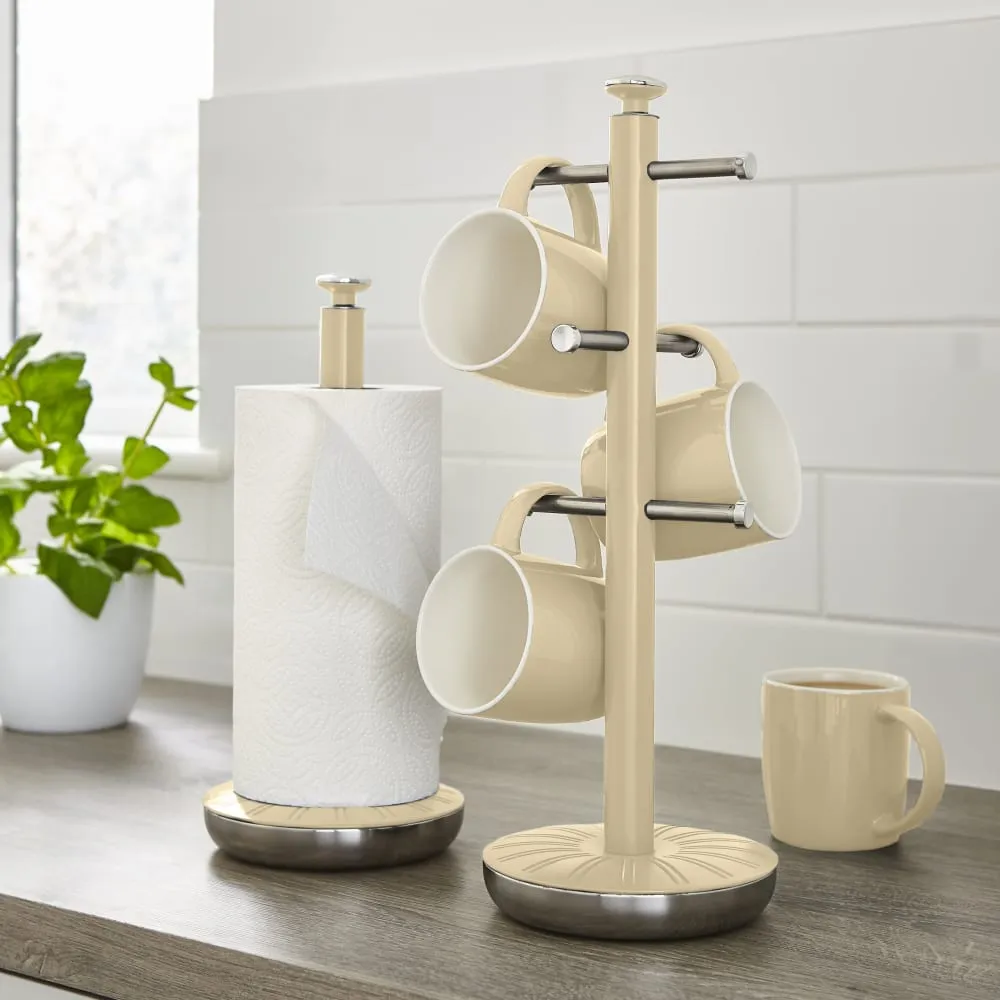 Swan Retro Towel Pole and Mug Tree