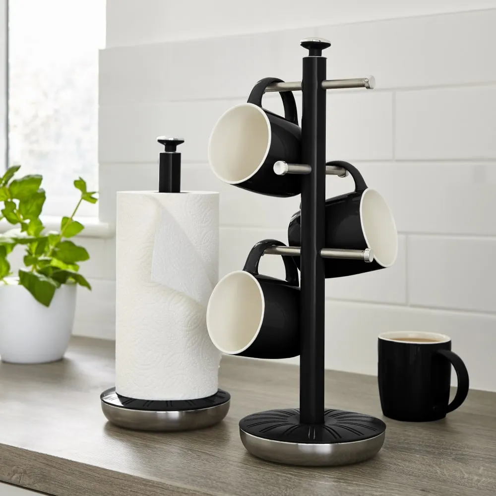 Swan Retro Towel Pole and Mug Tree
