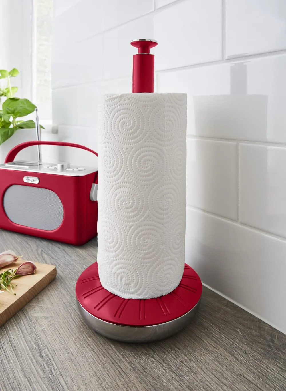 Swan Retro Towel Pole and Mug Tree