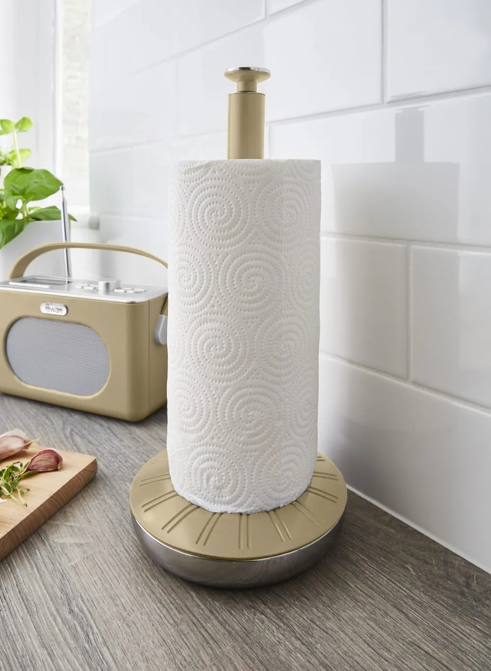 Swan Retro Towel Pole and Mug Tree
