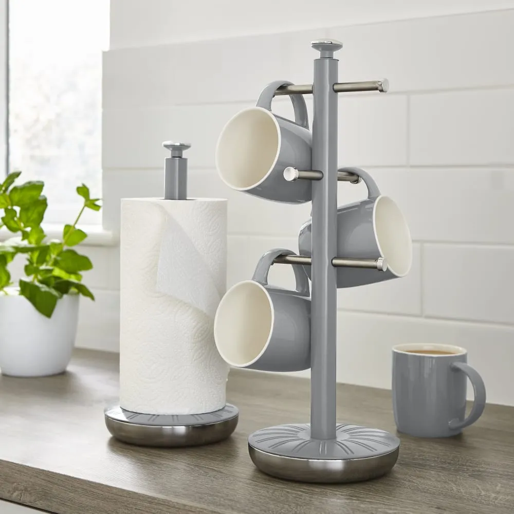 Swan Retro Towel Pole and Mug Tree