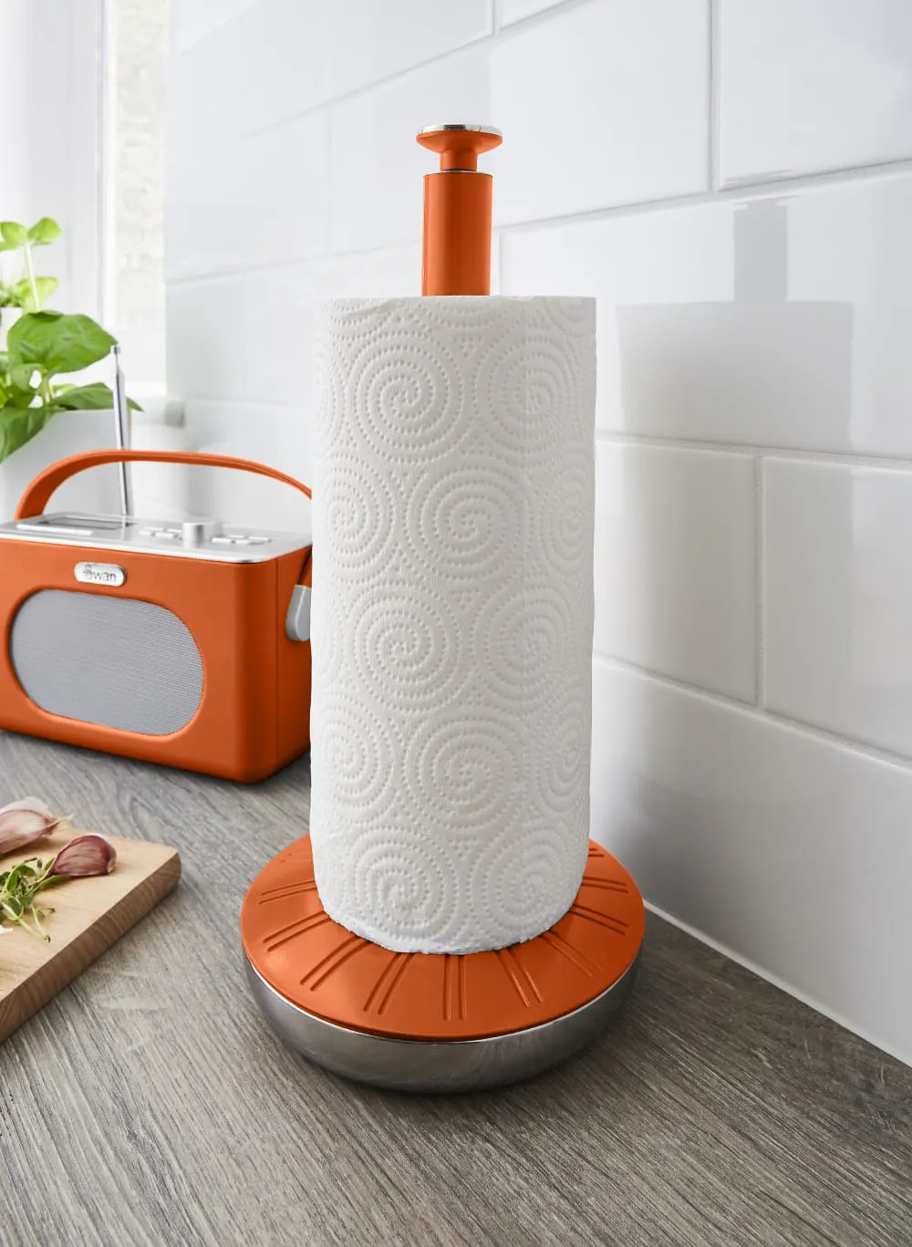 Swan Retro Towel Pole and Mug Tree