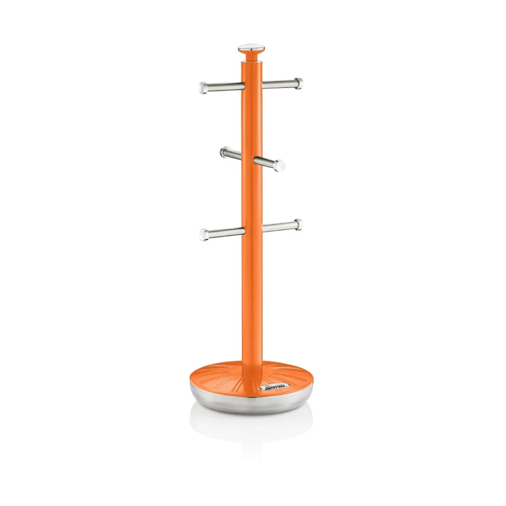 Swan Retro Towel Pole and Mug Tree