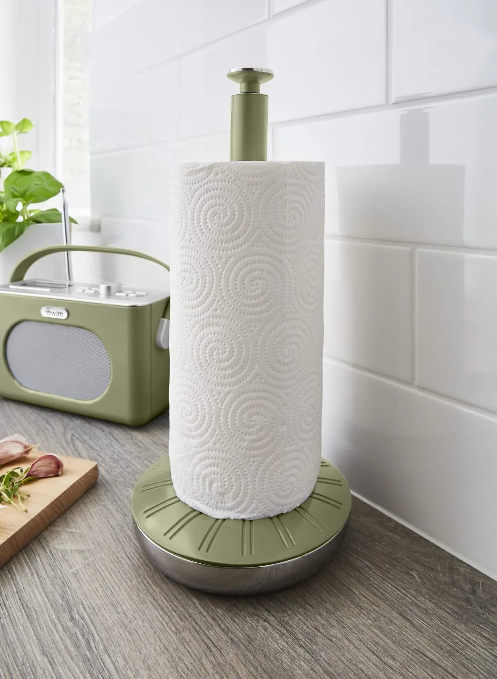 Swan Retro Towel Pole and Mug Tree