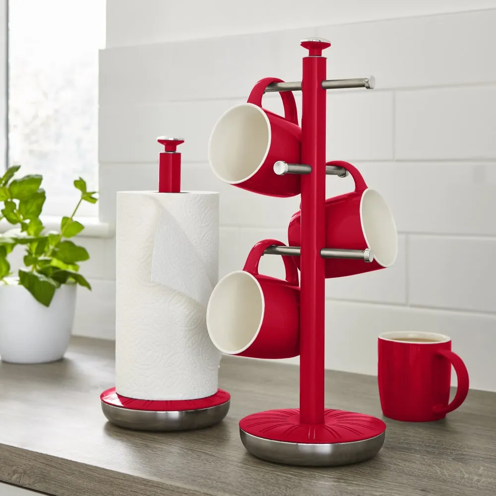 Swan Retro Towel Pole and Mug Tree