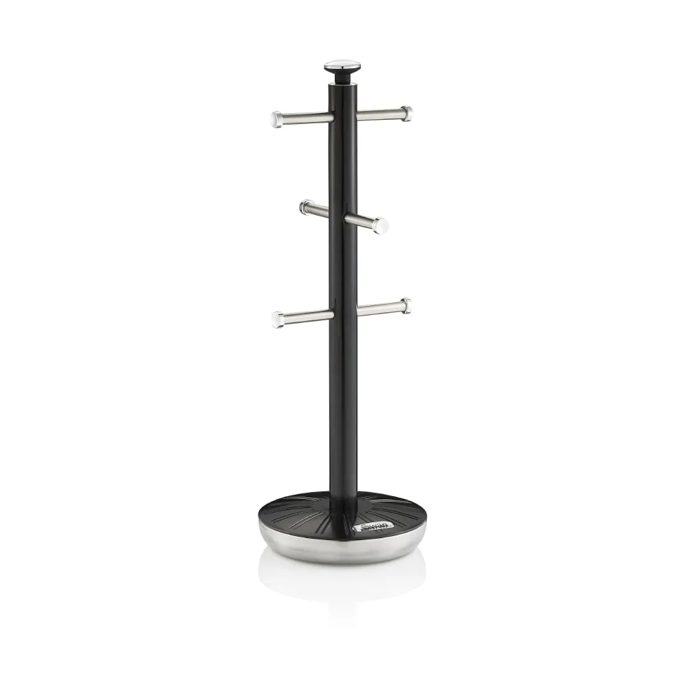 Swan Retro Towel Pole and Mug Tree