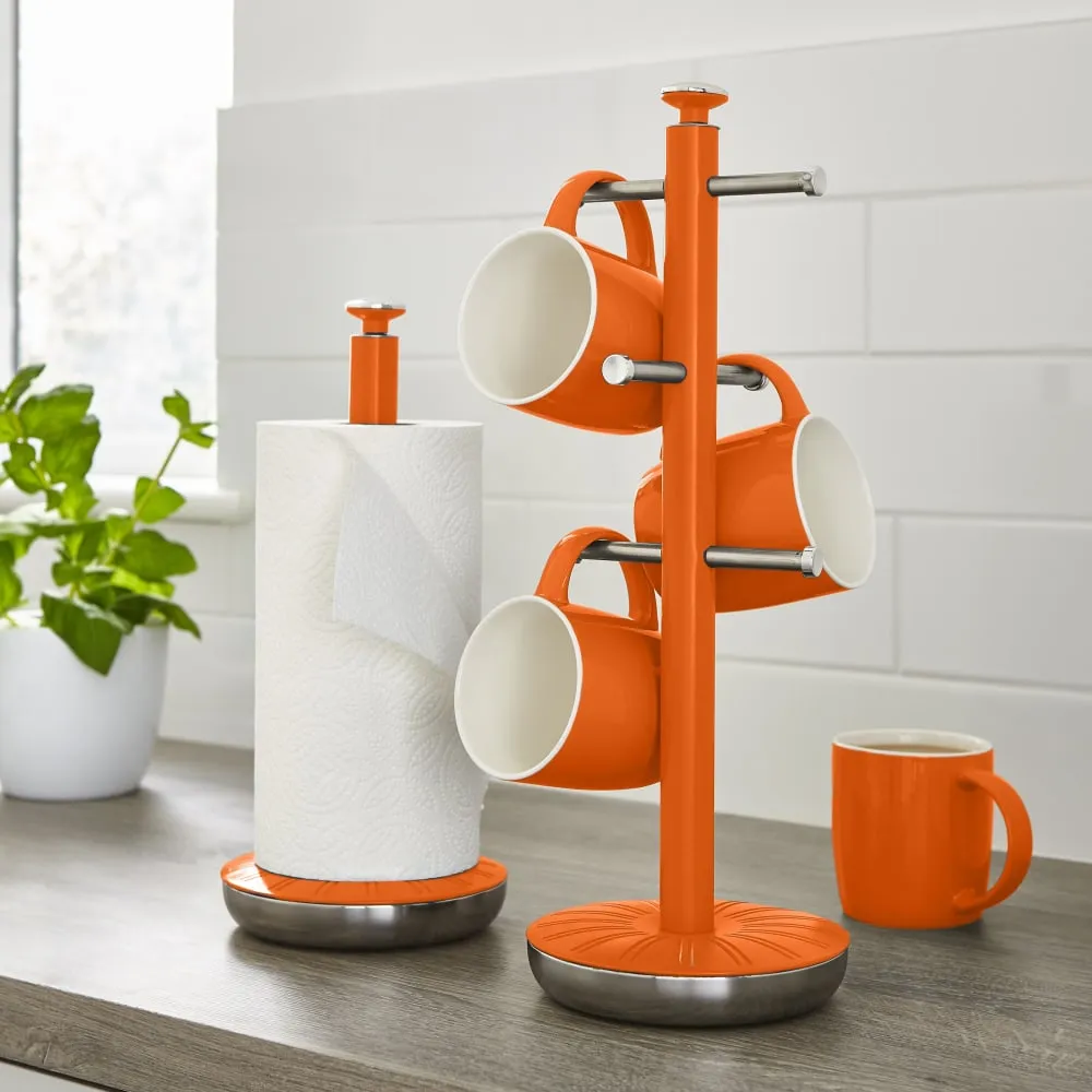 Swan Retro Towel Pole and Mug Tree