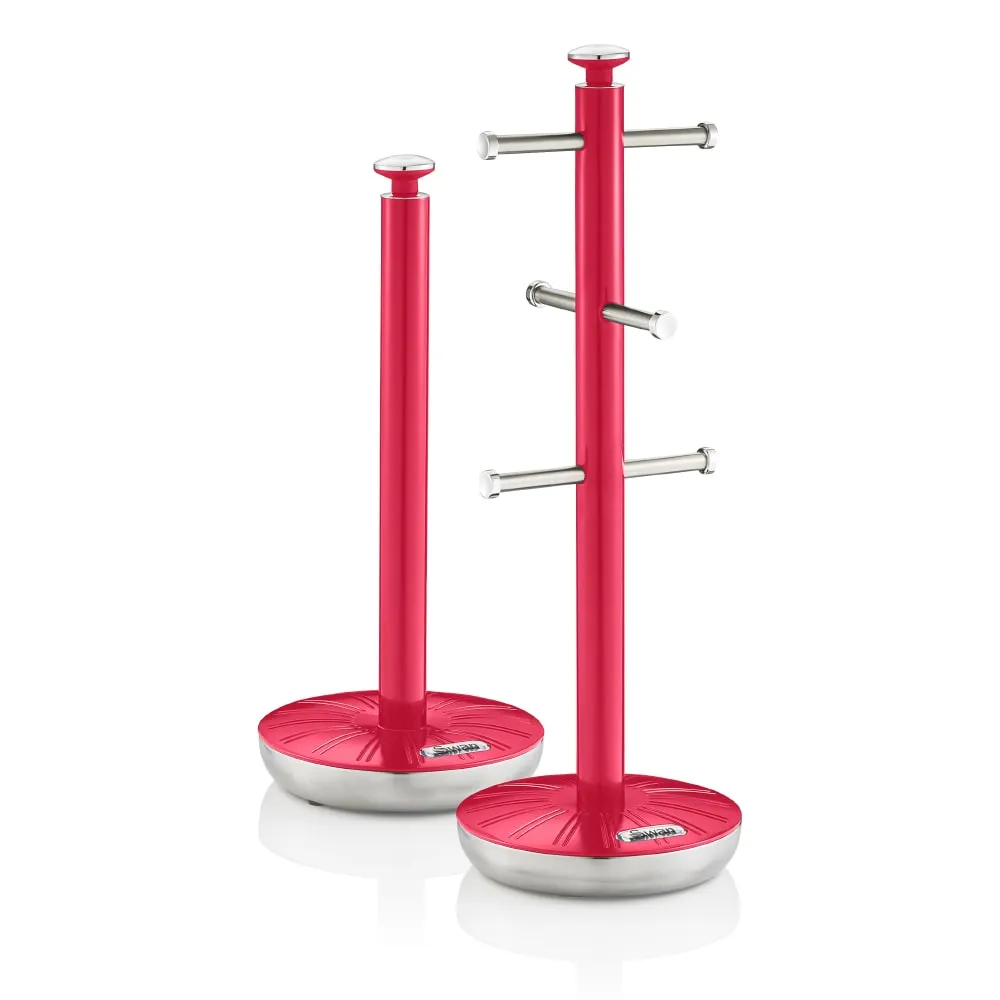 Swan Retro Towel Pole and Mug Tree
