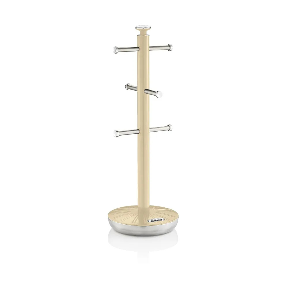 Swan Retro Towel Pole and Mug Tree