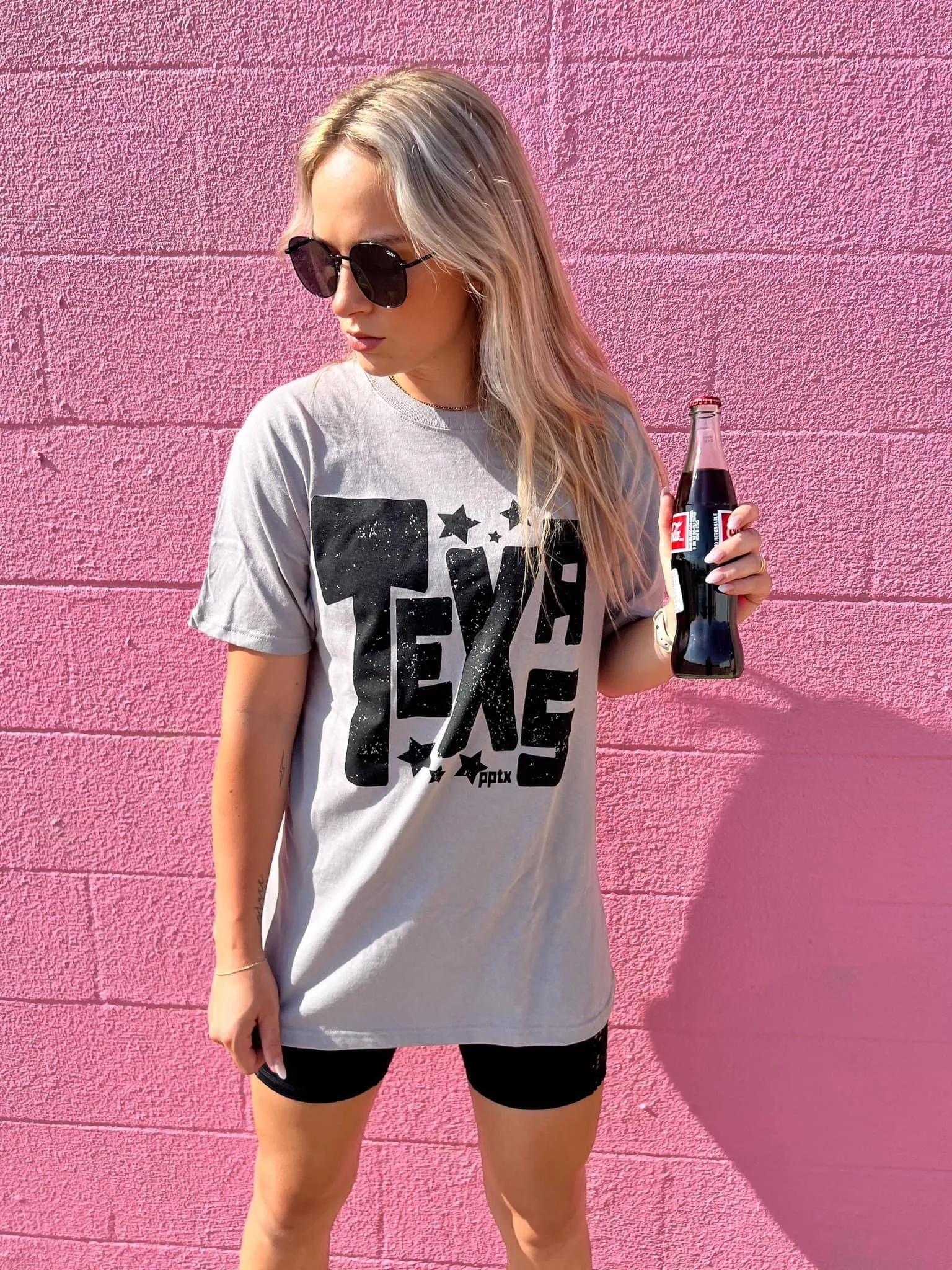 Texas jumbled tee