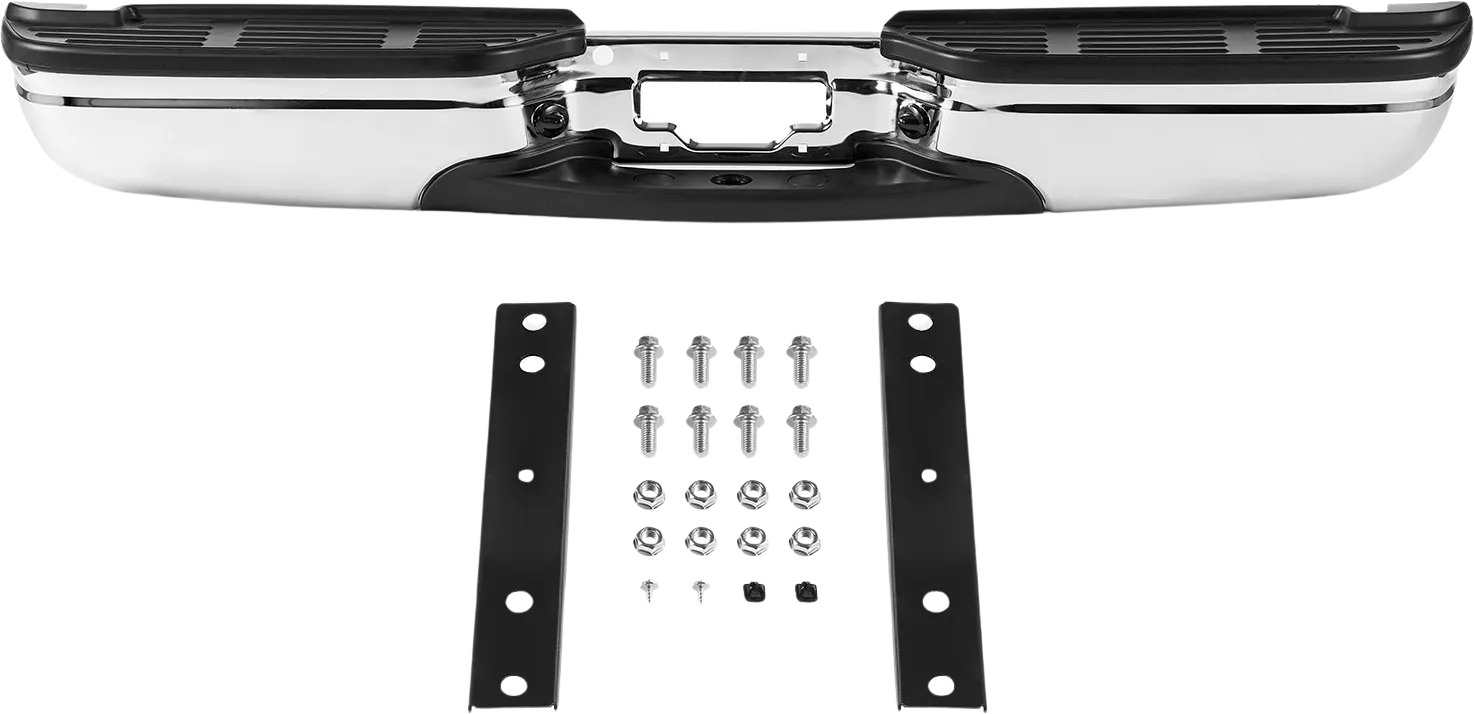 Vevor Rear Step Bumper Steel Compatible with 1999-2007 Ford F250/F350 Super Duty New