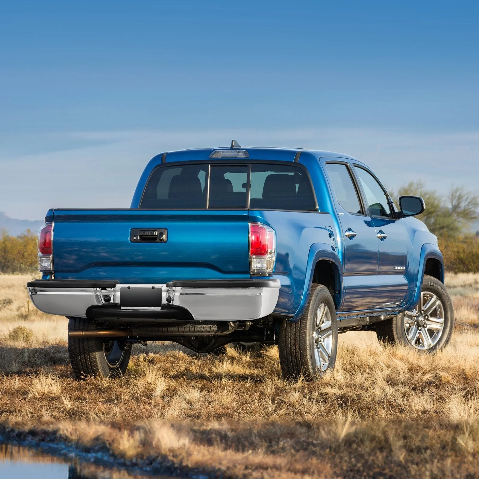 Vevor Rear Step Bumper Steel Compatible with 1999-2007 Ford F250/F350 Super Duty New