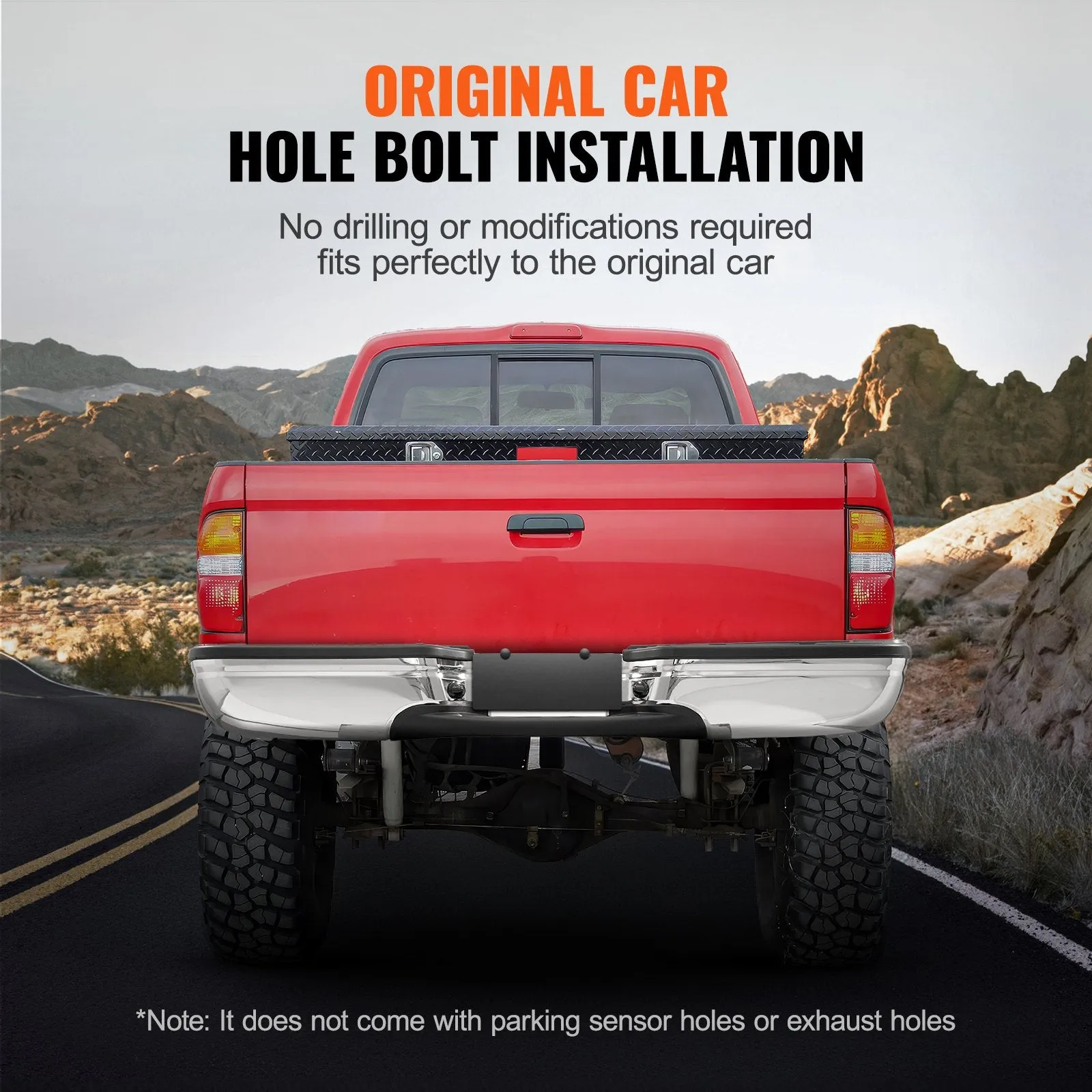 Vevor Rear Step Bumper Steel Compatible with 1999-2007 Ford F250/F350 Super Duty New