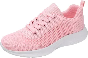Women's Lace Up Walking Shoes Lightweight Casual Running Sneakers Tennis Shoes Womens Slip On Dress Casual Shoes Shoes Sneakers Brown Tennis Shoe Trainers Shoe